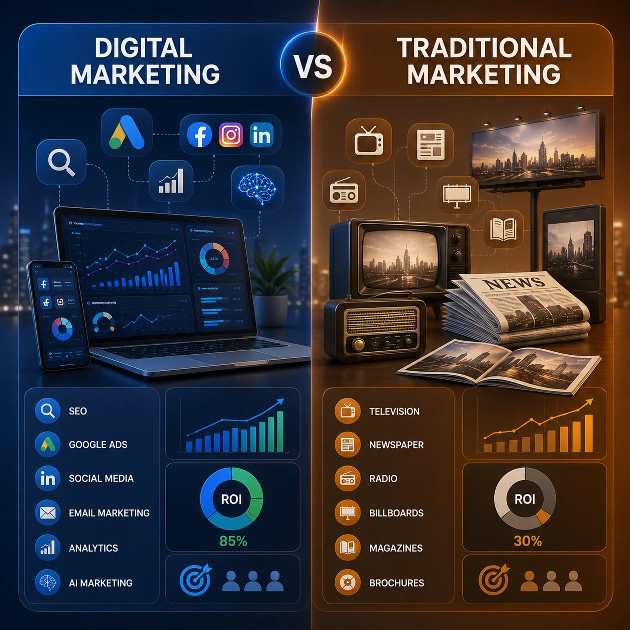 Digital Marketing vs Traditional Marketing (2)