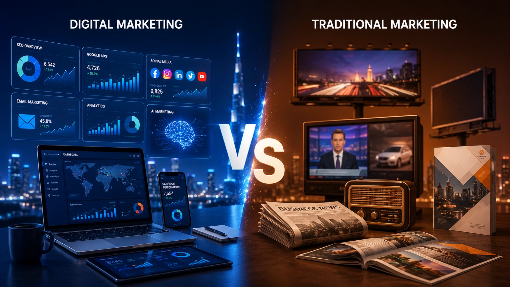 Digital Marketing vs Traditional Marketing: Which One is Better for Business Growth?