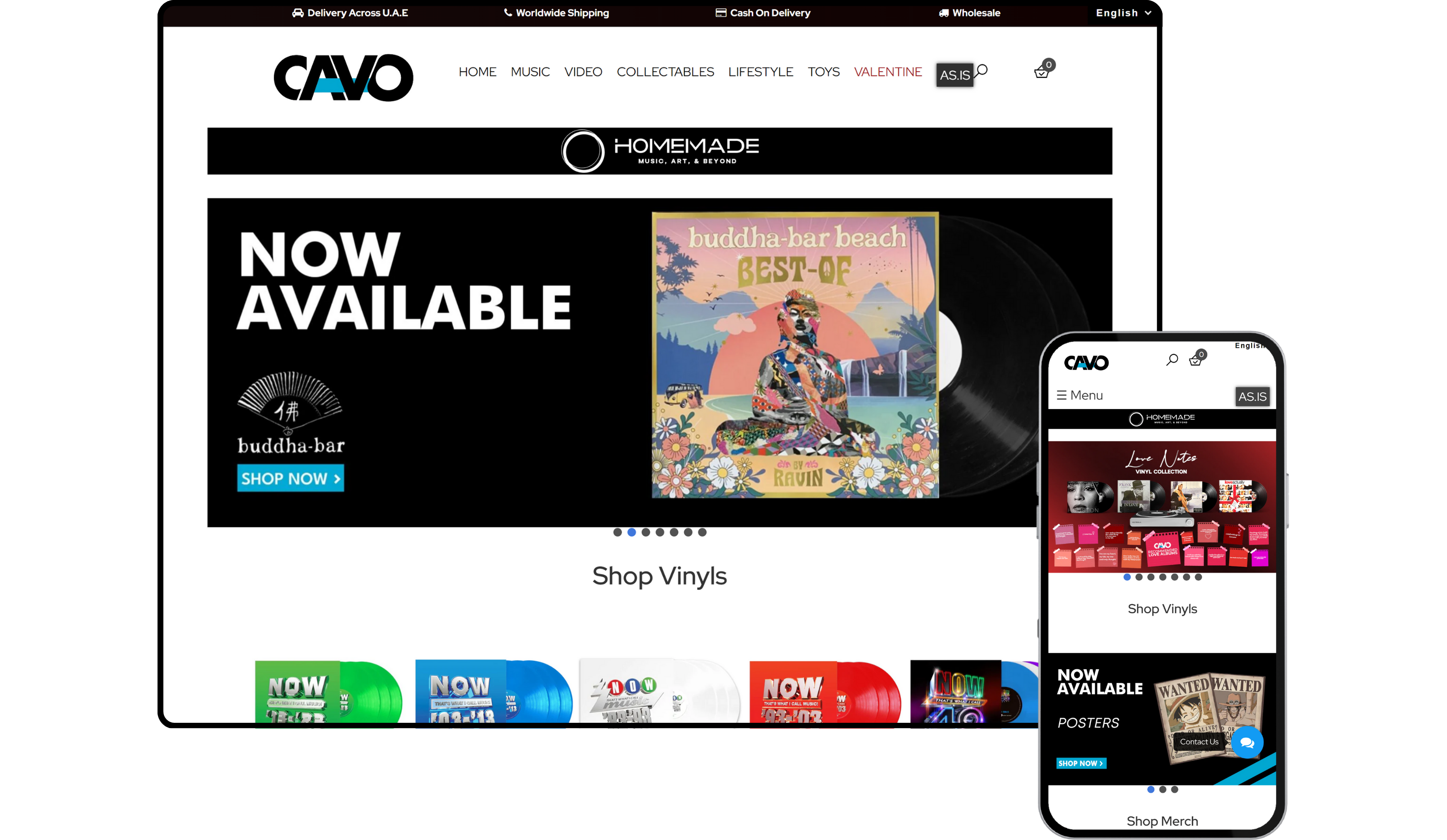 CAVO portfolio project