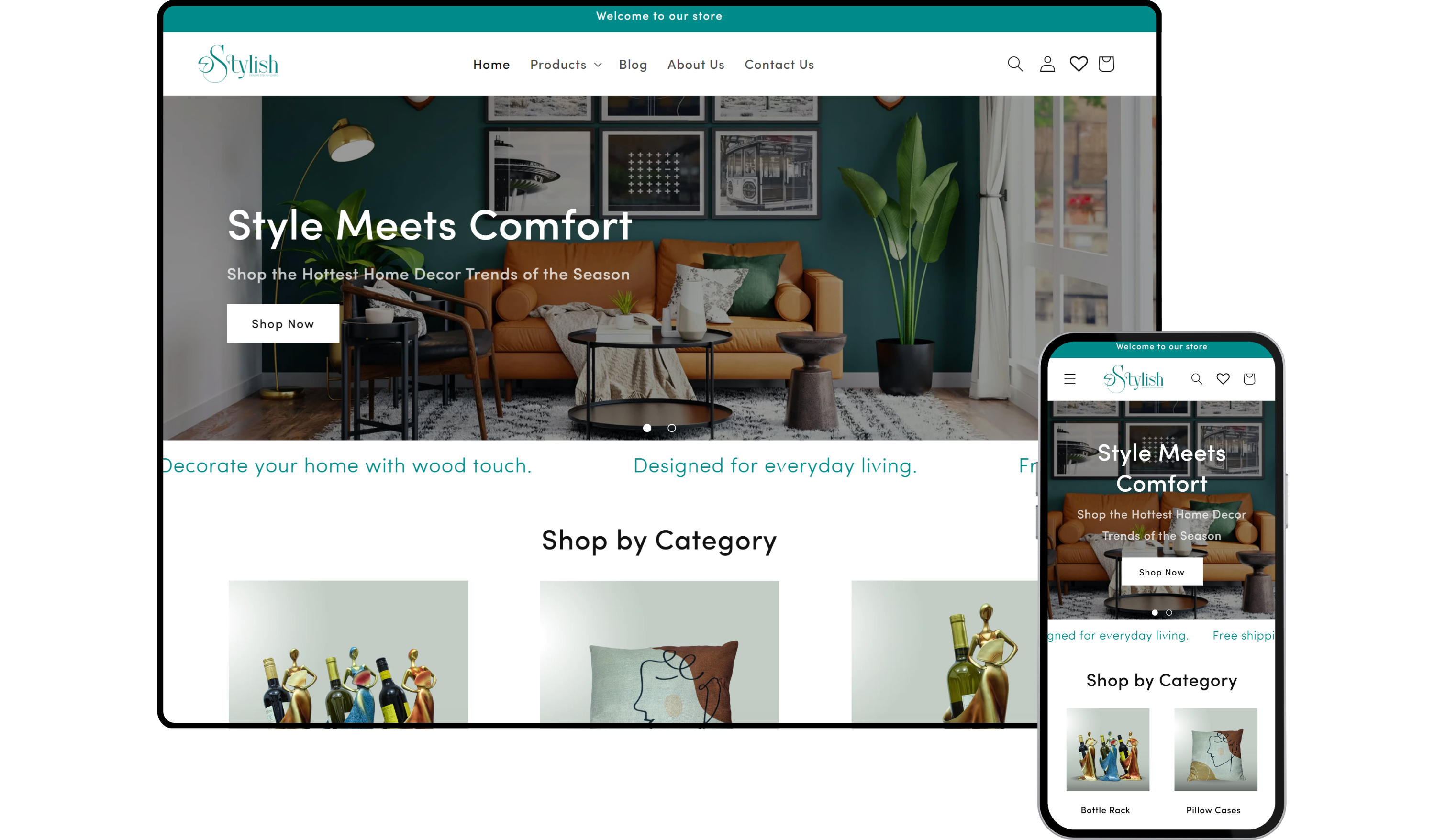 E-Stylish portfolio project