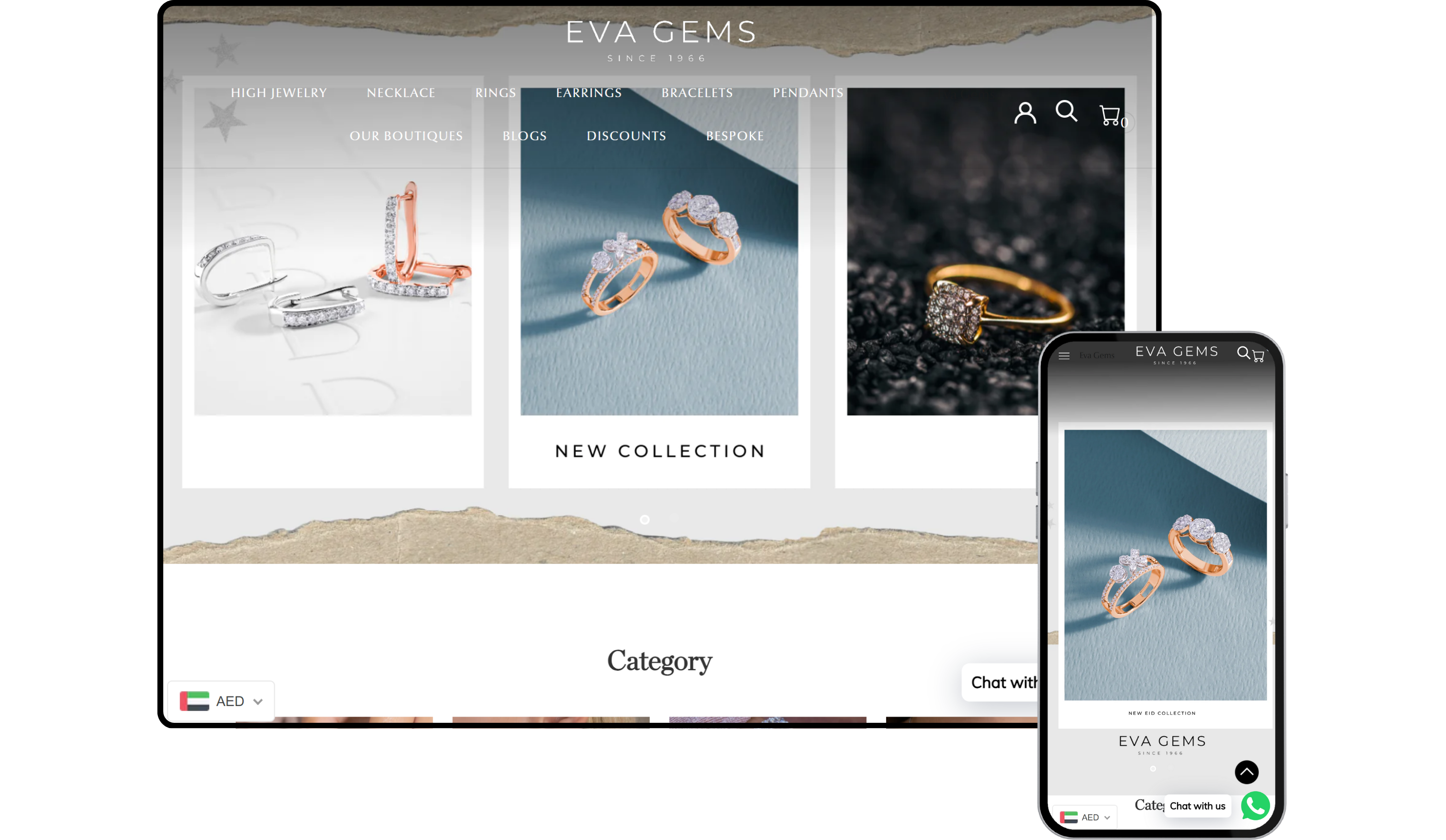 Eva Gems portfolio project