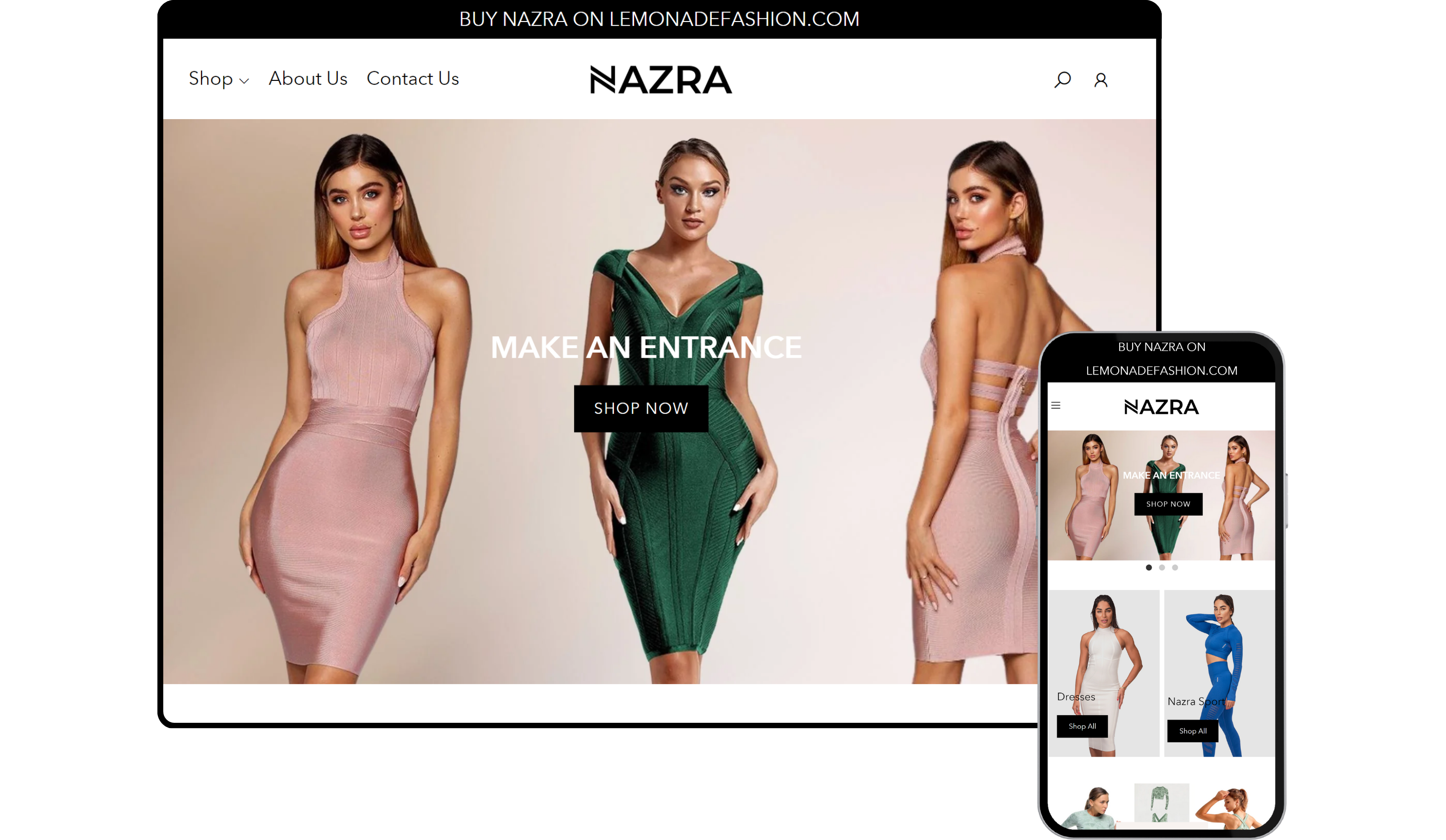 Nazra portfolio project