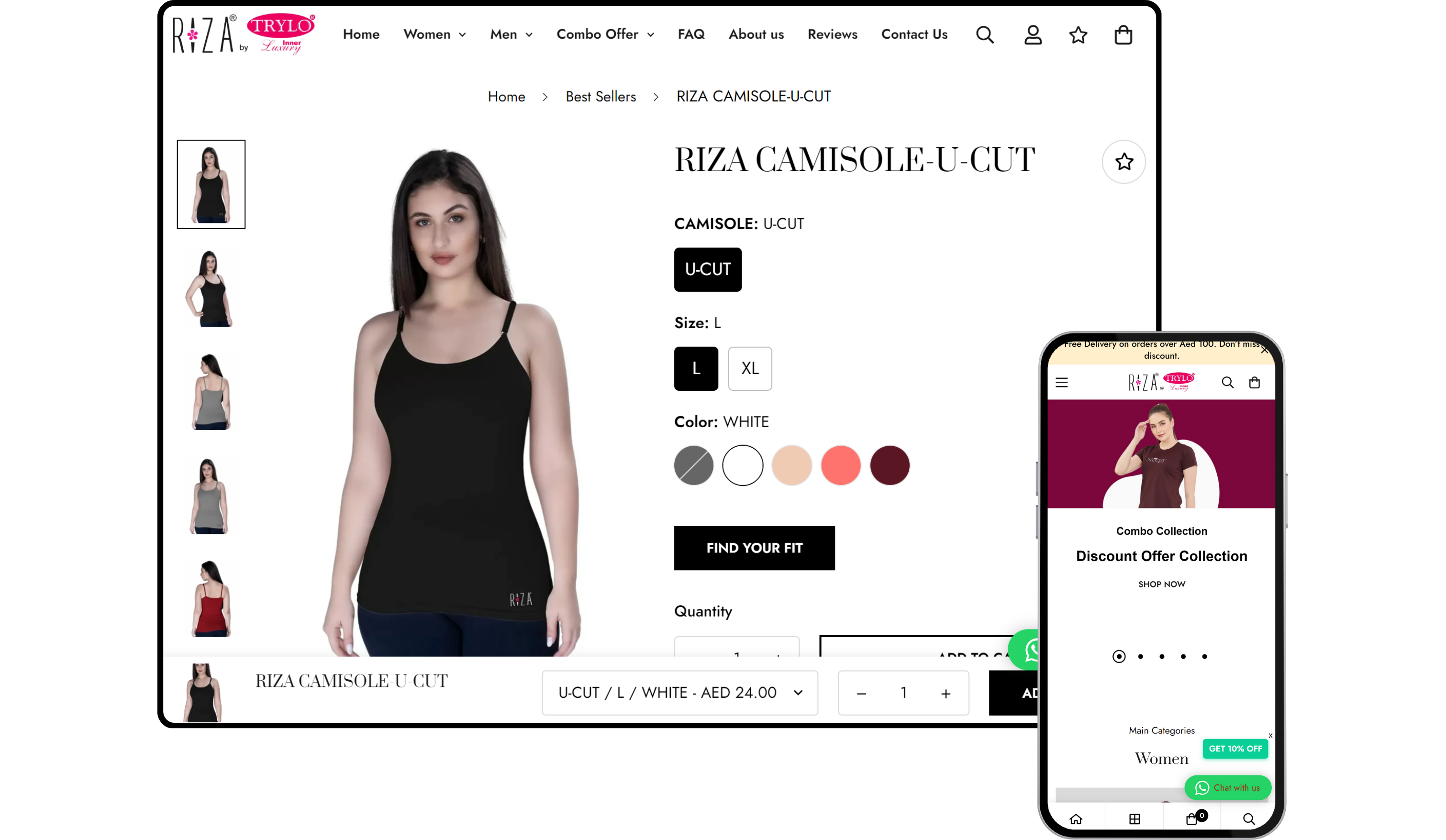 Riza portfolio project