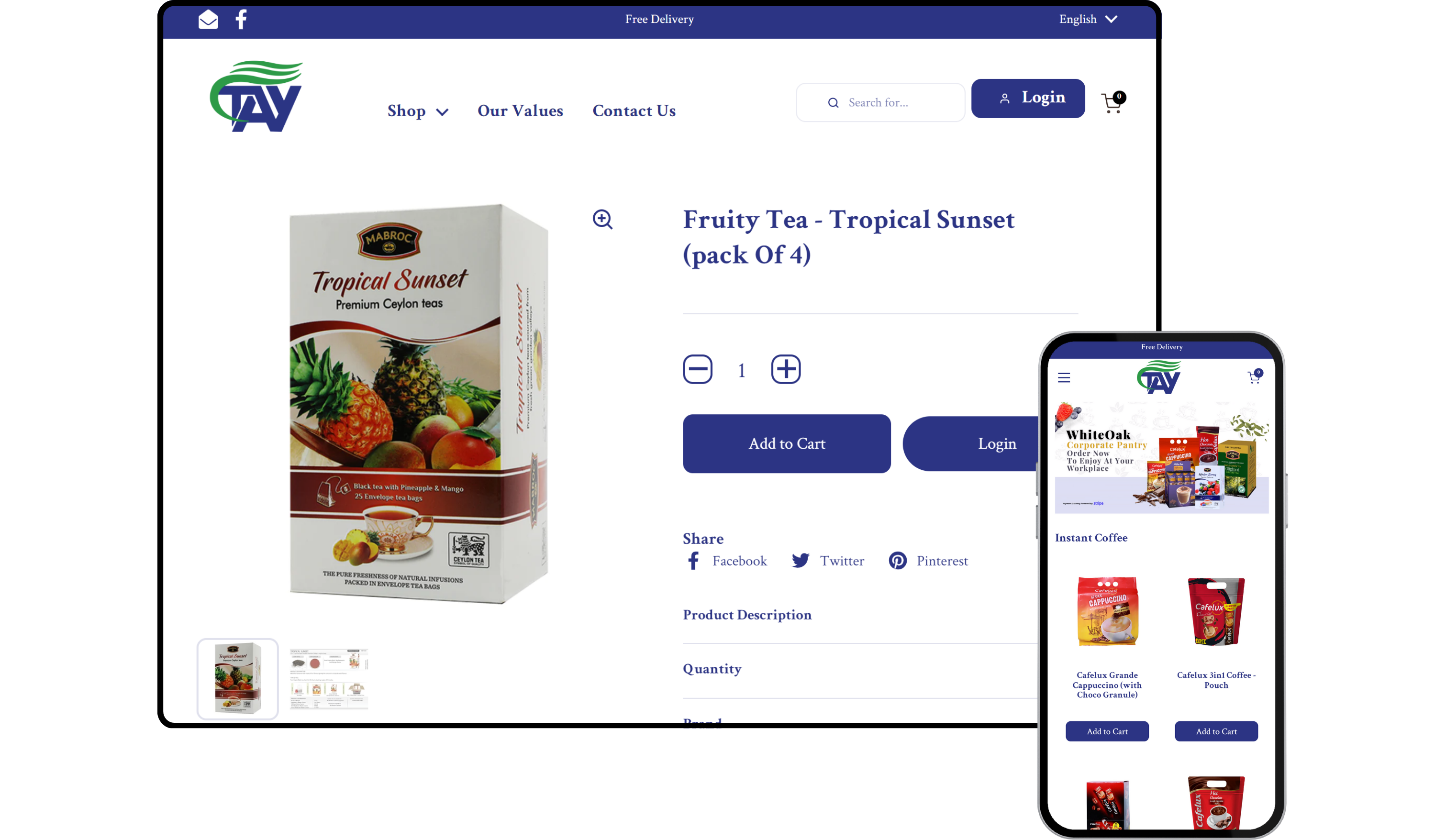 Taye portfolio project