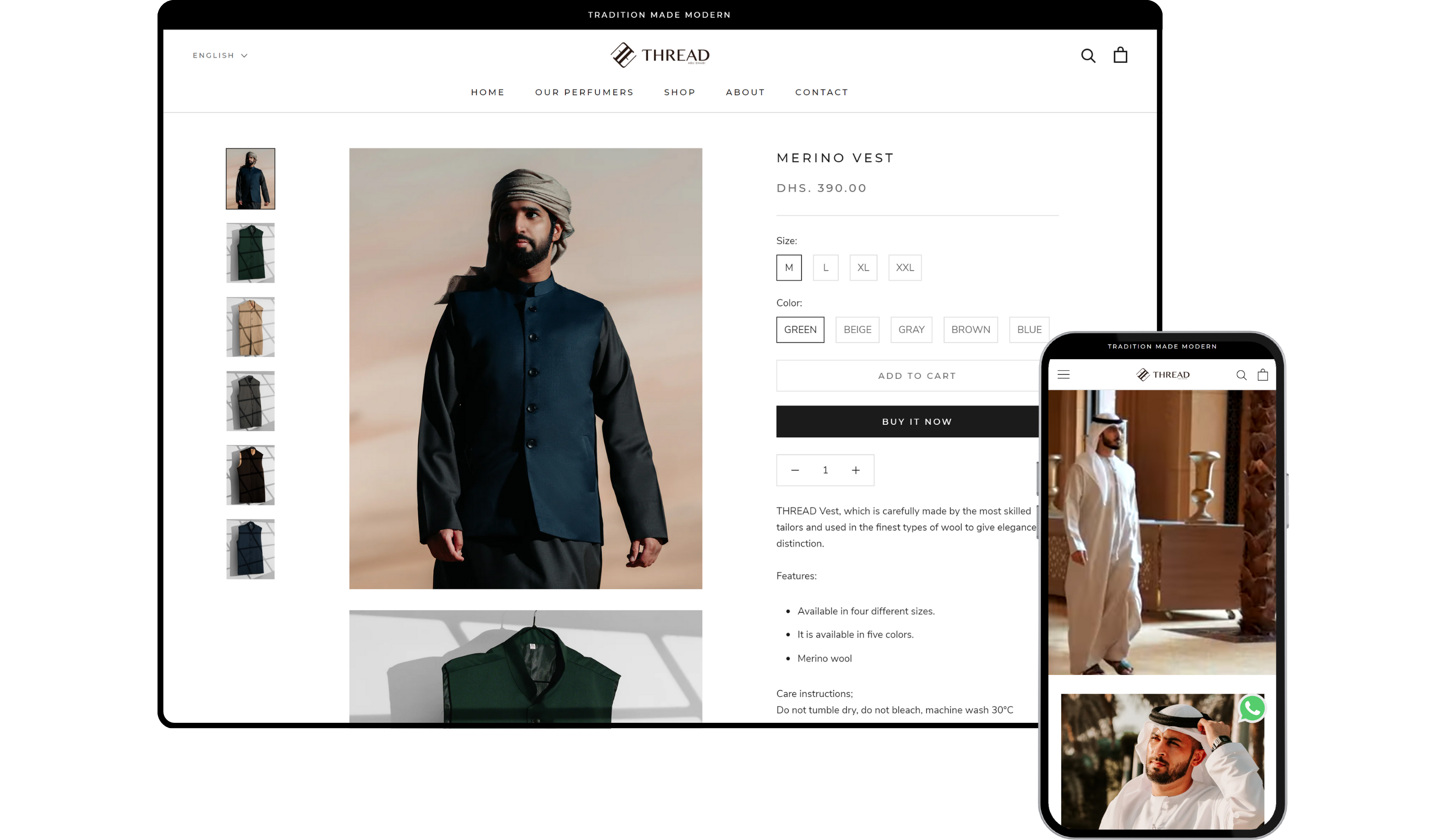 Thread portfolio project