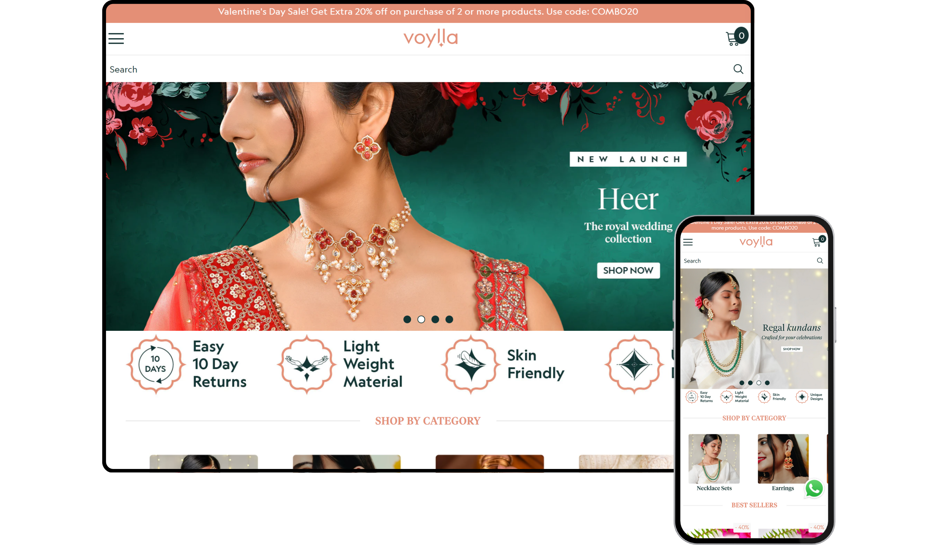 Voylla portfolio project
